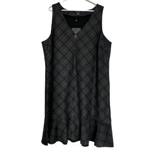 NWT Micheal Studio Collection Plaid Dress